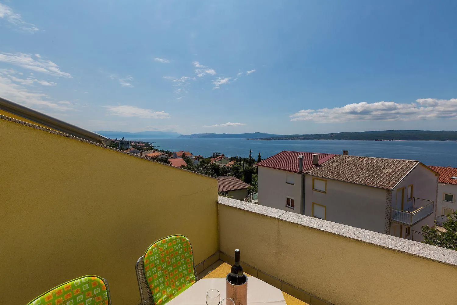 Beeindruckendes Apartment Mit Dachterrasse, Meerblick, Elektrogrill - Nur 350 Meter Zum Strand Dramalj Croatia
