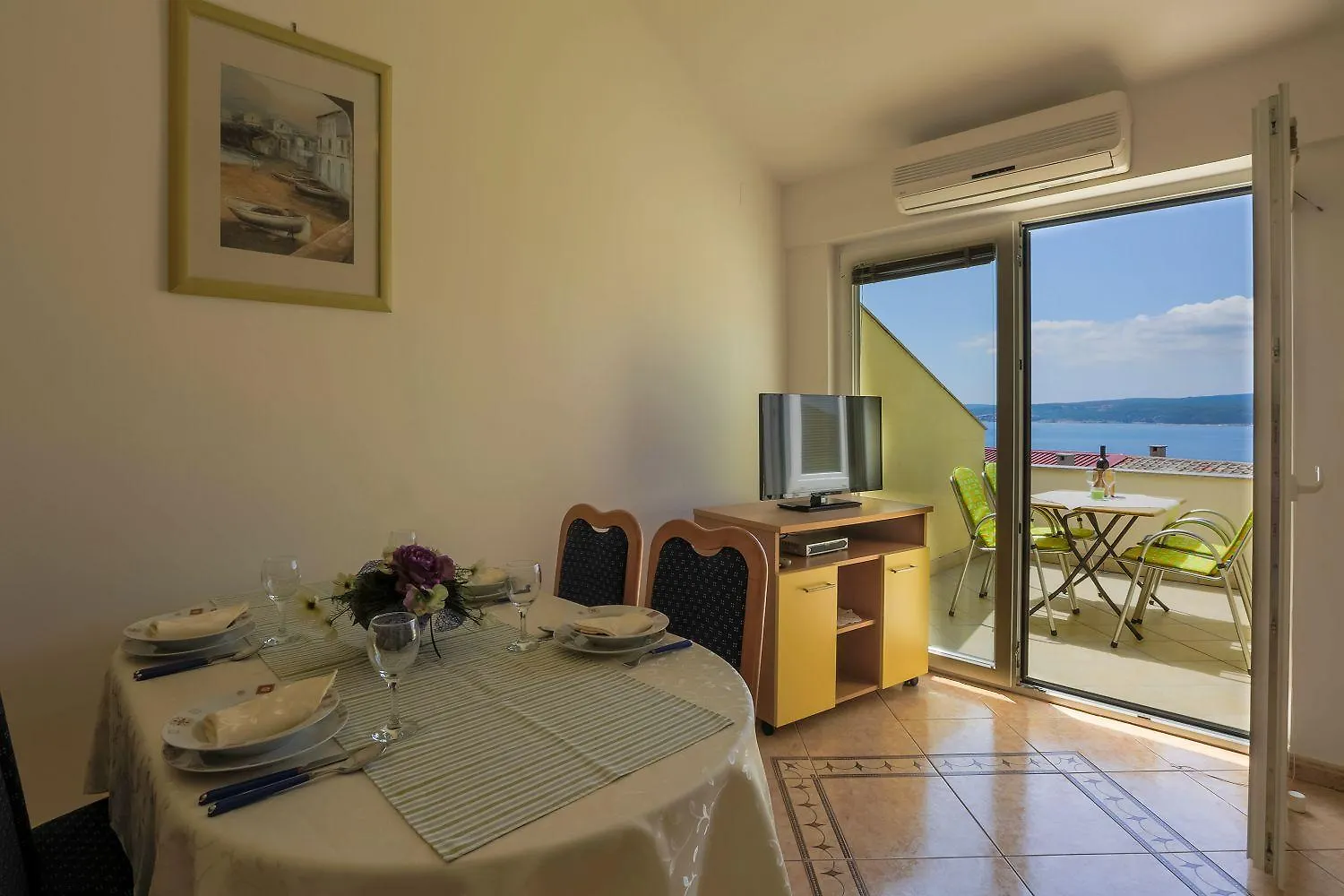 Beeindruckendes Apartment Mit Dachterrasse, Meerblick, Elektrogrill - Nur 350 Meter Zum Strand Dramalj 0*,